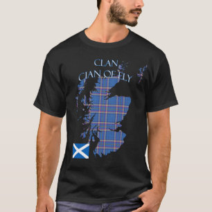 T-shirt Cian de Ely Scottish Clan Tartan Scotland