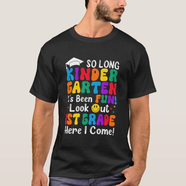 T-shirt Ciao Kindergarten, 1re année, j'arrive ! Retour à  (Devant)