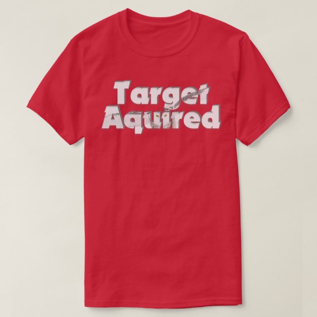 T-shirt Cible acquise (Design devant)