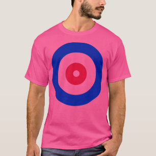 T-shirt Cible de curling