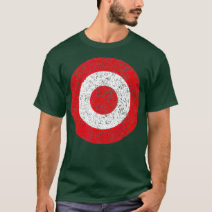 T-shirt Cible de flechettes cible Dartboard Bullseye Vinta