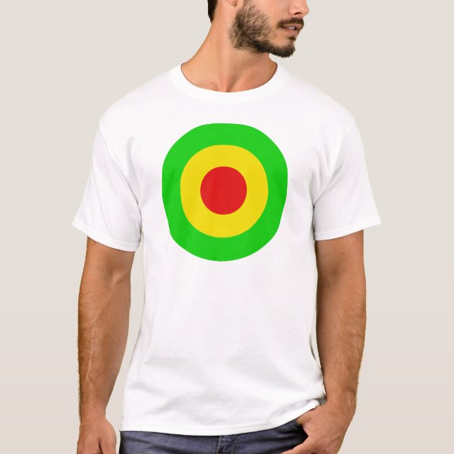 T-shirt Cible de Rasta (Devant)