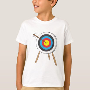 T-shirt Cible de tir à l'arc