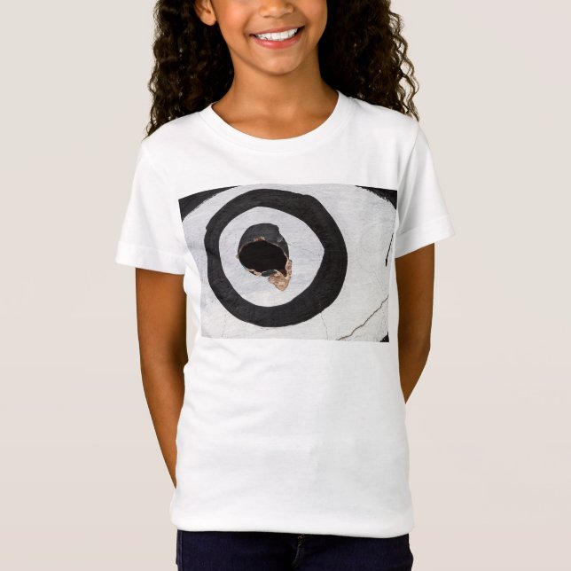 T-Shirt cible déchirures (Devant)