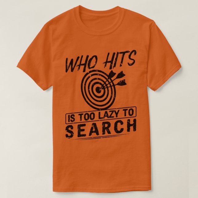 T-shirt Cible drôle de tir à l'arc pour Archer (Design devant)