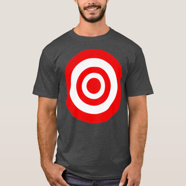 T-shirt Cible du tableau de bord Cible de flechettes Bulls (Devant)