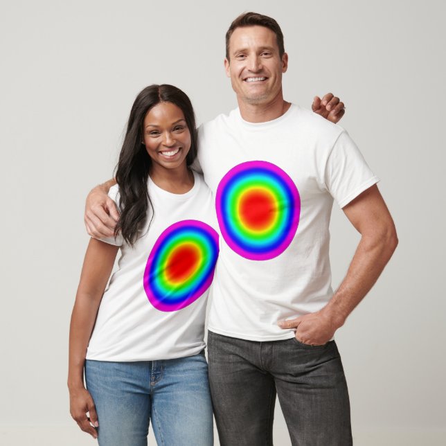 T-shirt Cible pour l'amour – Art de la fierté (Unisexe)
