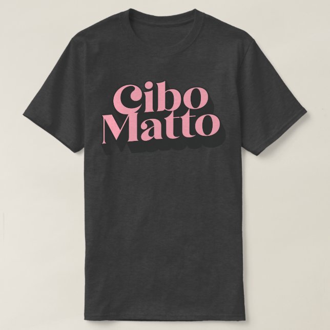 T-shirt Cibo Matto 90s Style Fan Design (Design devant)