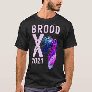 T-shirt Cicada 2021 Funny Brood X The Great Eastern Brood