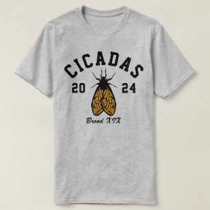 T-shirt Cicadas 2024 College Style