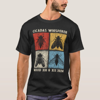 T-shirt Cicadas Whisper Canada Invasion 2024 Brood XIII Br