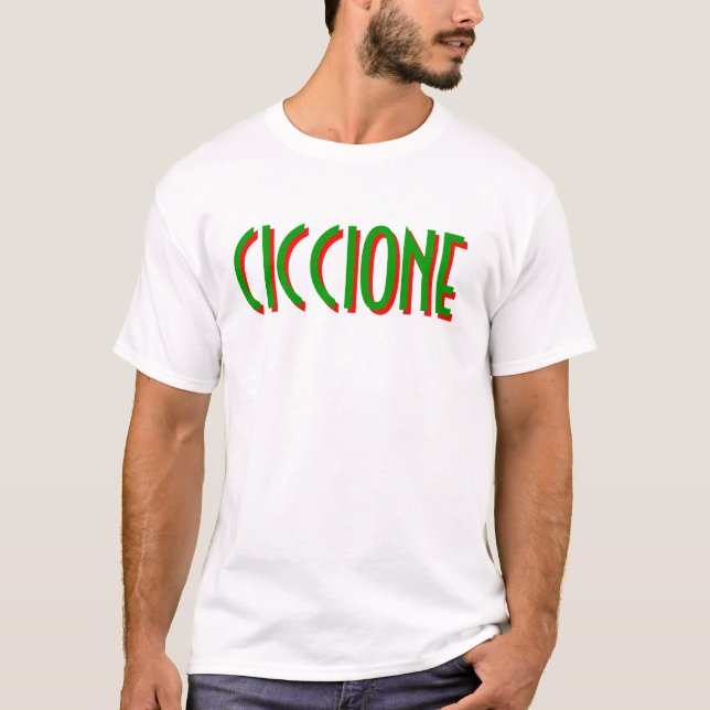 T-SHIRT CICCIONE (Devant)