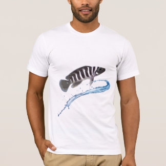T-shirt Cichlid africain stylisé Neolamprologus