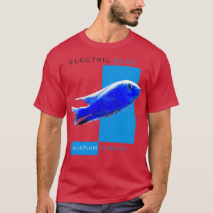 T-shirt Cichlid bleu électrique