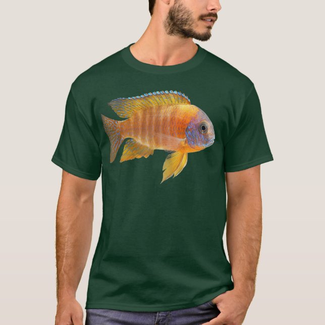 T-shirt Cichlid de paon (Devant)