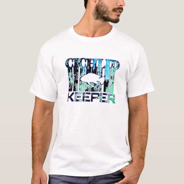 T-shirt Cichlid Keeper Splashage Aquarium Cichlid Fish Bre (Devant)