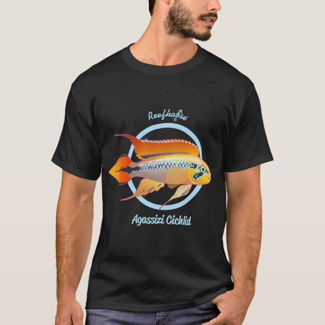 T-shirt Cichlidé d'Agassiz (Devant)