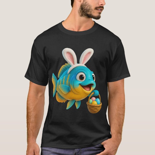 T-shirt Cichlidé de Pâques (Devant)