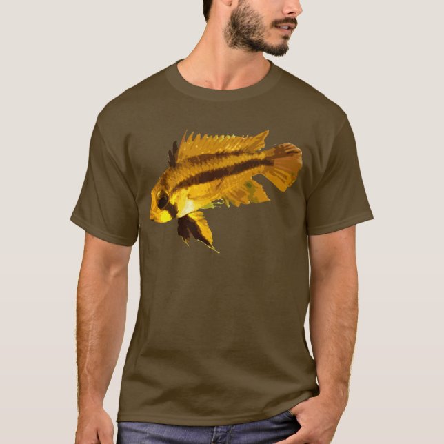 T-shirt Cichlidé nain (Devant)