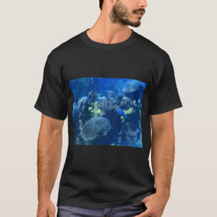 T-shirt Cichlidé néon bleu (Paracyprichromis nigripinnis)