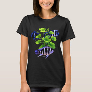 T-shirt Cichlidés Frontosa Poisson d'aquarium d'eau douce