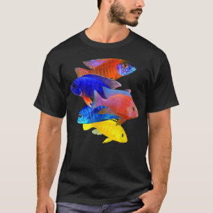 T-shirt Cichlids Africains Peacock Cichlid Breeders Gardie