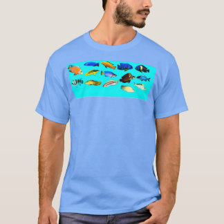 T-shirt Cichlids d'Afrique