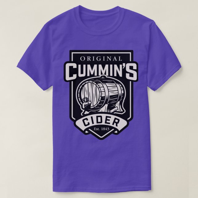 T-shirt Cidre Cummins d'origine (Design devant)