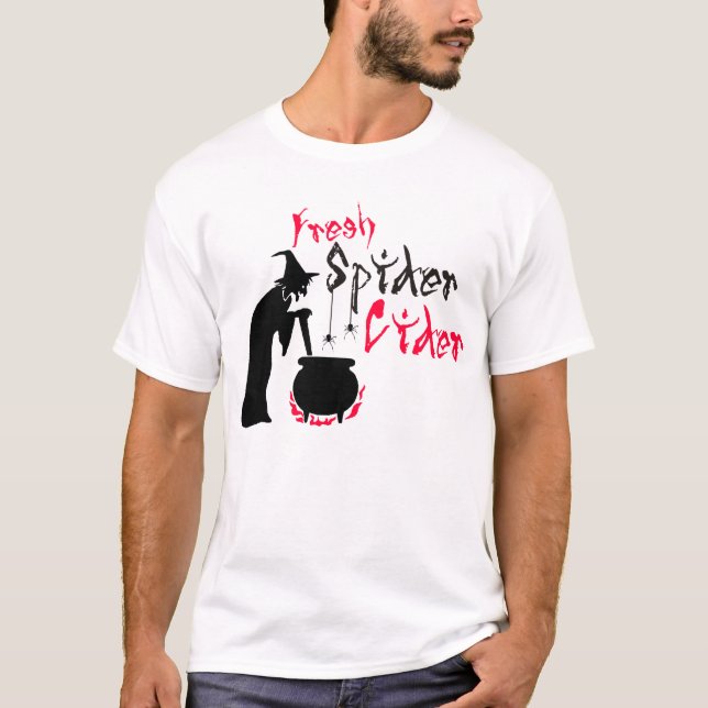 T-shirt Cidre frais d'araignée (Devant)