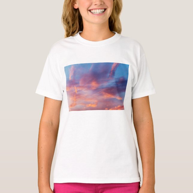 T-shirt ciel aguicheur (Devant)