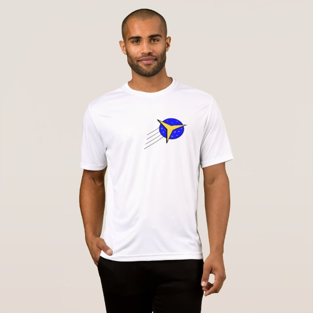 T-shirt Ciel bleu de FAD3D (Devant entier)