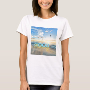 T-shirt Ciel bleu du matin