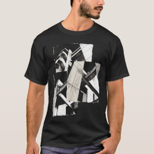 T-shirt Ciel de Béton Graphique d'Architecture Brutaliste