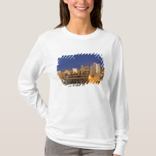 T-shirt Ciel de Chicago, Illinois, pris depuis West Loop