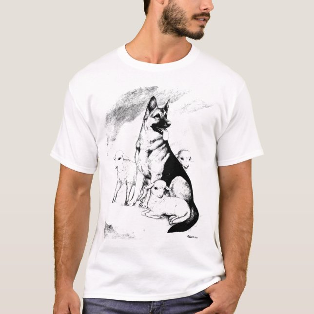 T-shirt Ciel de chien (Devant)