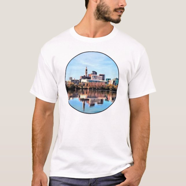 T-shirt Ciel de Hartford CT (Devant)