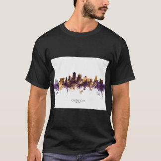 T-shirt Ciel de Kansas City Missouri format géant 5