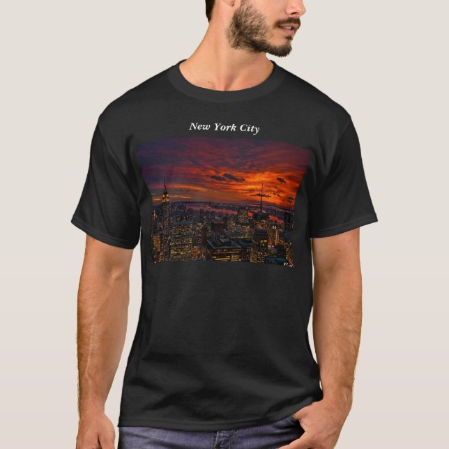 T-shirt Ciel de Manhattan (Devant)