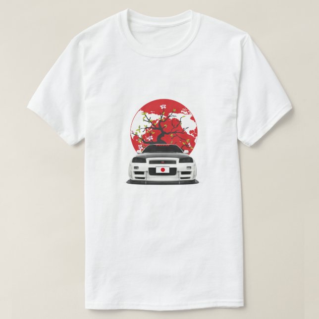 T-shirt Ciel de Nissan (Design devant)