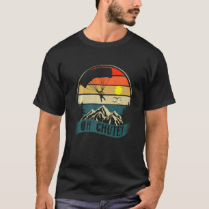 T-shirt Ciel drôle de parachutisme Saut en parachute Chute