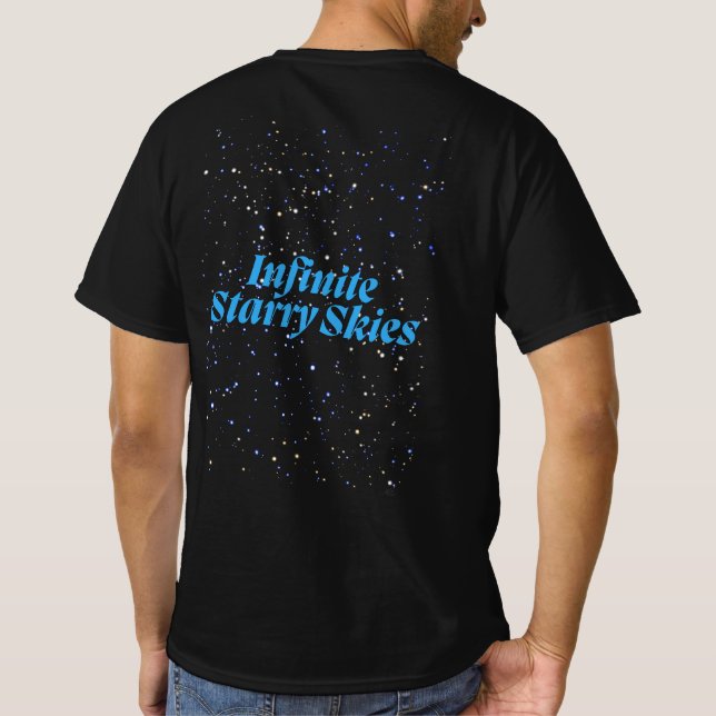 T-shirt Ciel étoilé infini (Dos)