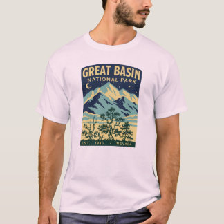 T-shirt Ciel nocturne du Great Basin National Park