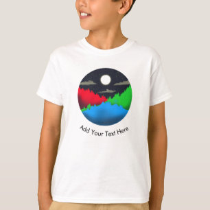 T-shirt Ciel nocturne personnalisé