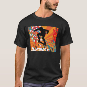 T-shirt Ciel orange