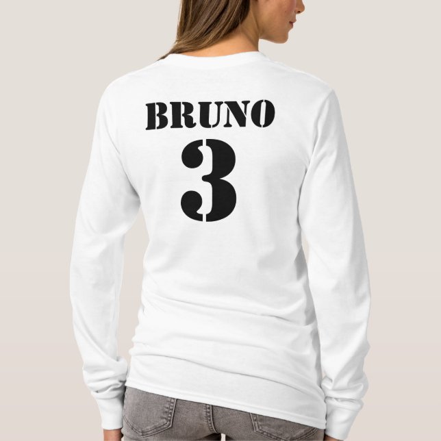 T-shirt Cielo Azul Ravens avec le nombre (Dos)