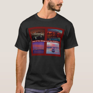 T-shirt Ciels de San Diego et San Francisco