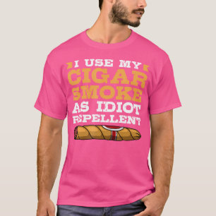 T-shirt Cigar Aficionado J'utilise ma fumée de cigare comm