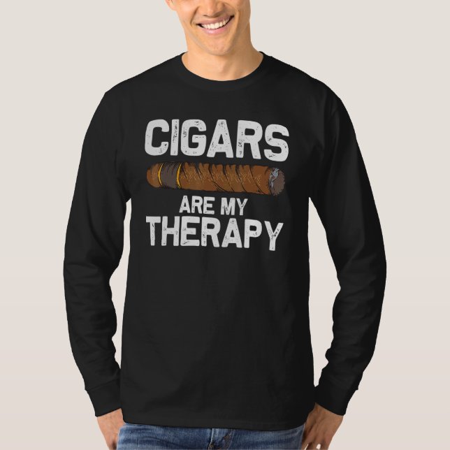 T-shirt Cigar Pour Hommes Femmes Fumer Cigar _5 (Devant)