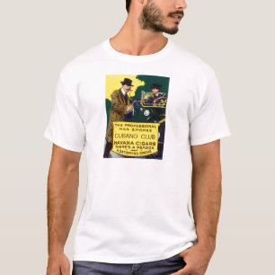 T-shirt Cigares Club Cubano vintages