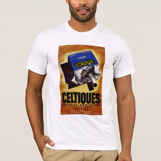 T-shirt Cigarettes celtiques (Devant)